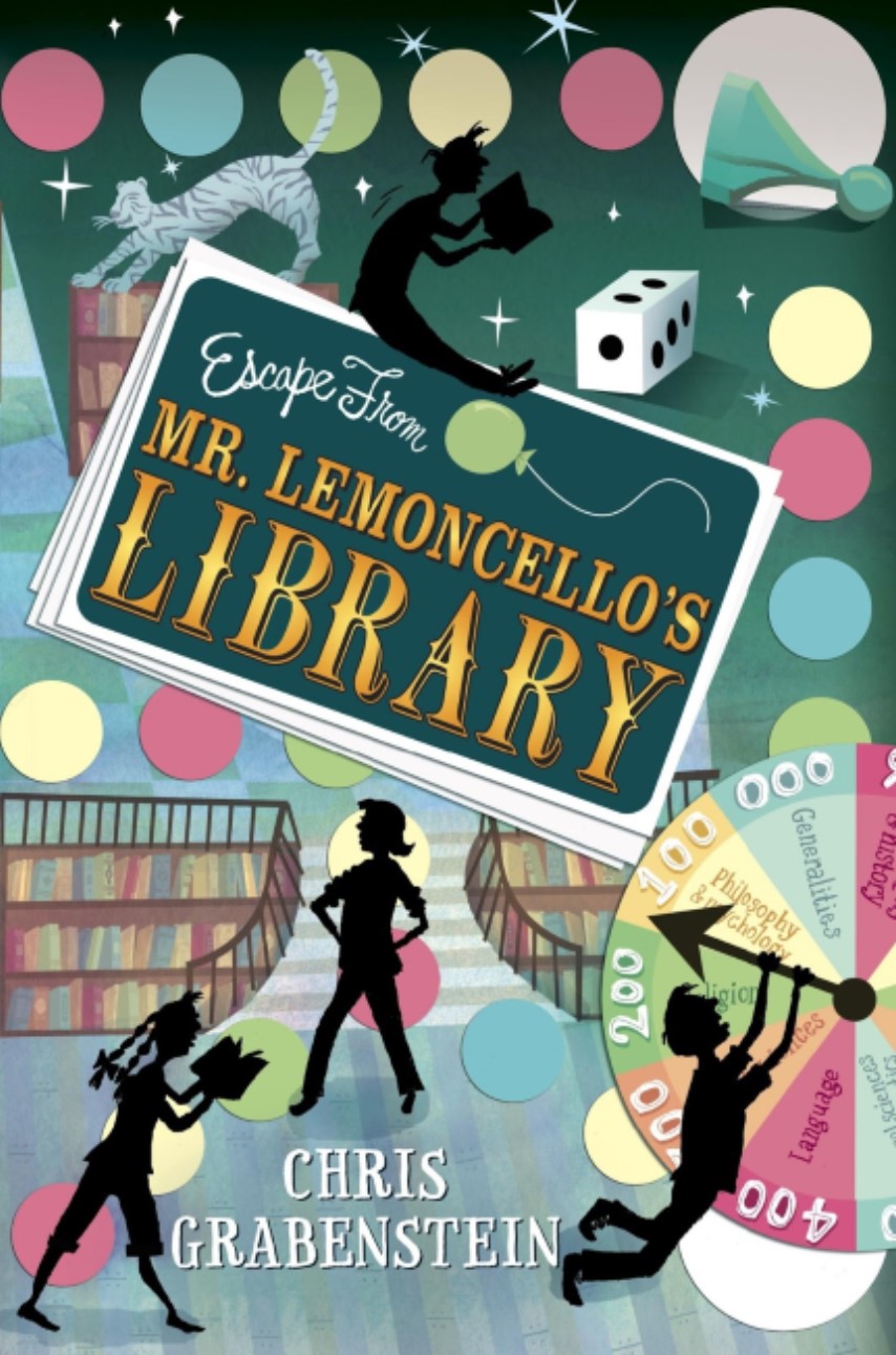 book cover, Escape From Mr. Lemoncello's Library