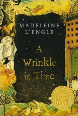 A Wrinkle in Time by Madeleine L'Engle book cover