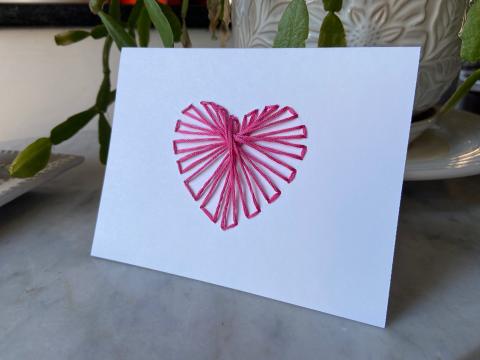 heart card