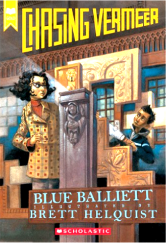 Book jacket Chasing Vermeer by Blue Balliett