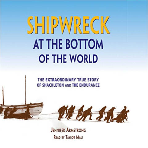 Book Cover, Shipwreck at the Bottom of the World, the Extraordinary True Story of Shackleton and the Endurance