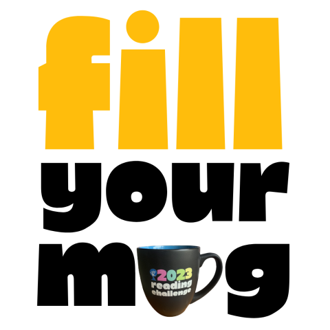 image with "fill your mug" text