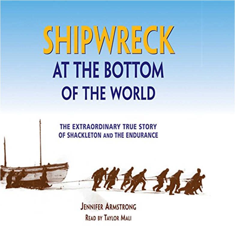 Book Cover, Shipwreck at the Bottom of the World, the Extraordinary True Story of Shackleton and the Endurance