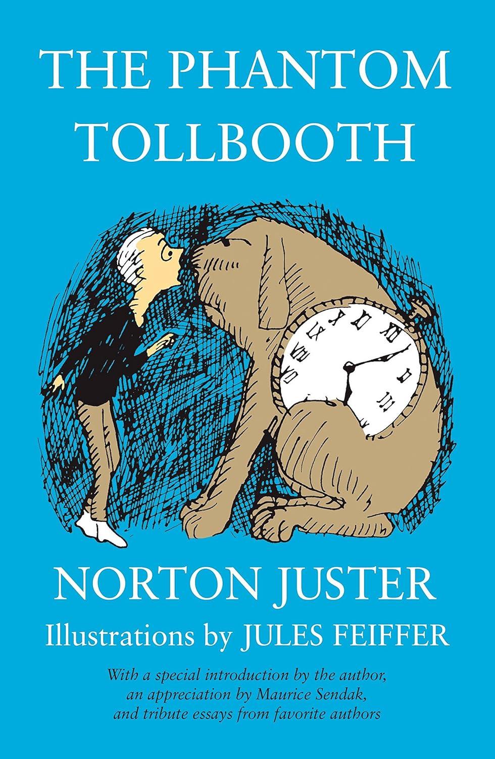 Book cover "The Phantom Tollbooth" by Norton Juster