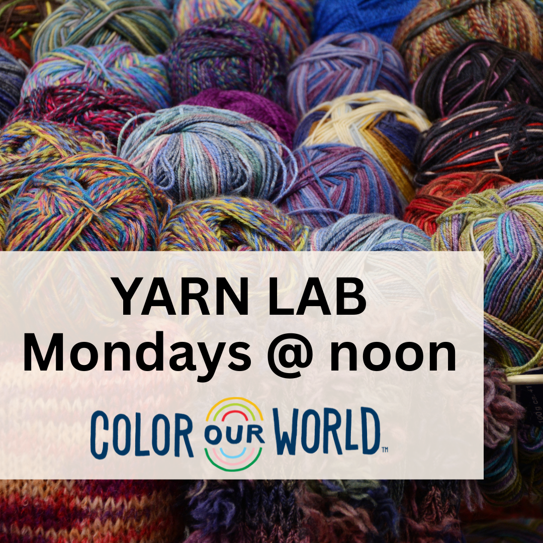 colorful skeins of yarn